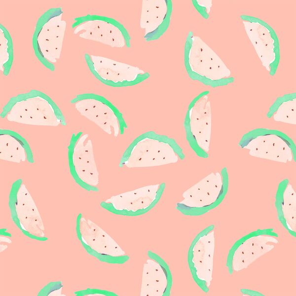 Watermelon in Peach Fuzz