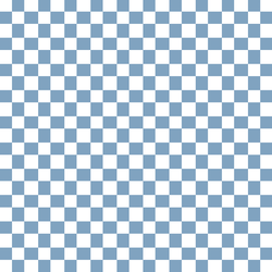 Spring Checks in Blue