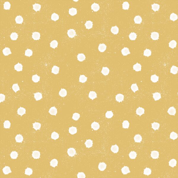 Splatter Dot in Golden Glow