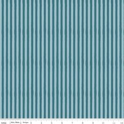 Stripes in Teal