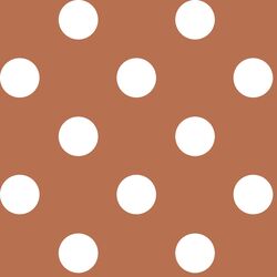 Jumbo Dot in Terracotta
