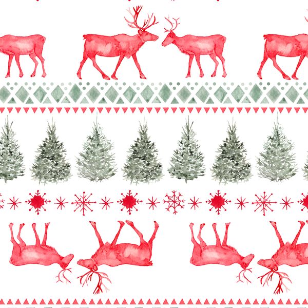 Fairisle Reindeer in Cozy