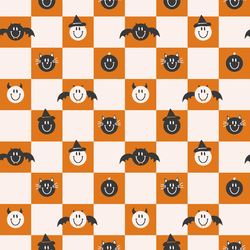 Spooky Check in Halloween