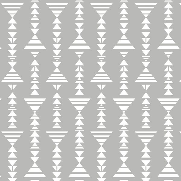 Little Tribal Stripe in Pebble