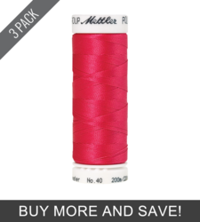Tropical Pink (3406-1950) - Poly Sheen - 220 Yards (3 Pack)