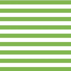 Horizontal Candy Stripe in Greenery