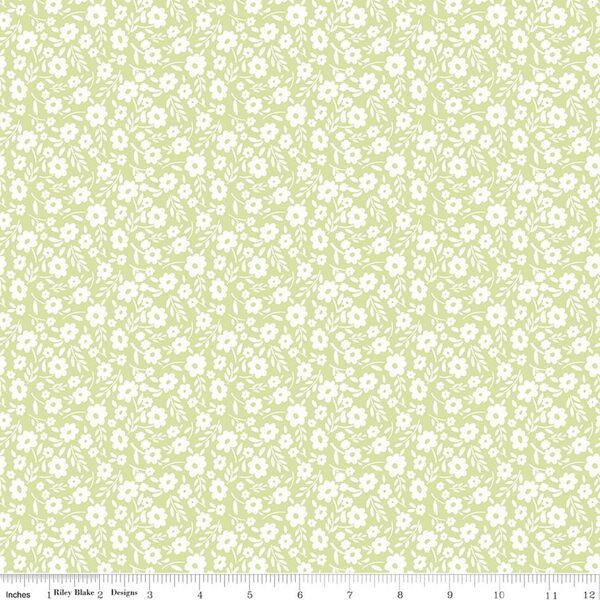 Floral in Green