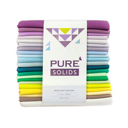 Pure Solids Half Yard Bundle in Iridescent