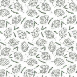 Pinecones in Kale
