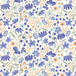 Blooms in Periwinkle