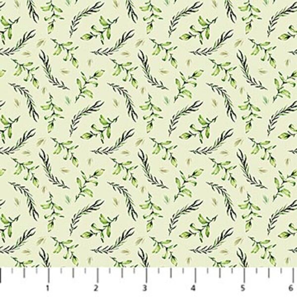 Leaves in Green