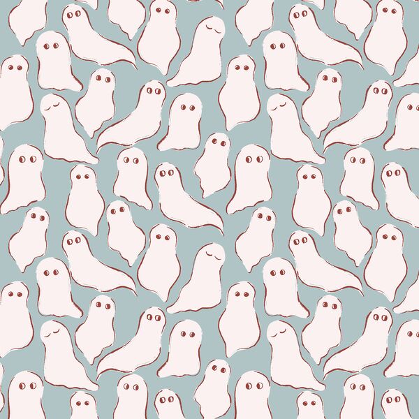 Friendly Ghosts in Blue Mist