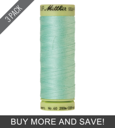 Silver Sage (9240-0230) - Silk Finish Cotton 60wt - 220 Yards (3 Pack)