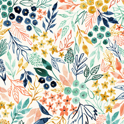 Fresh Blossoms in Cream