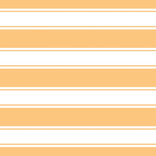Stripes in Creamsicle