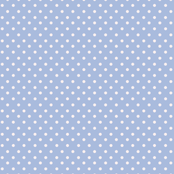 Spring Dots in Cornflower Blue
