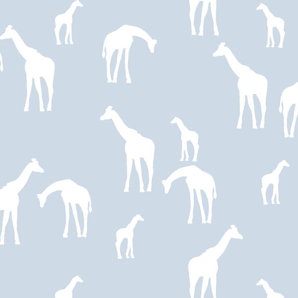 Giraffe Silhouette in Cirrus