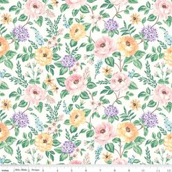 Floral in Cream