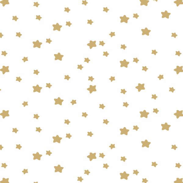 Star Light in Golden Canyon on White
