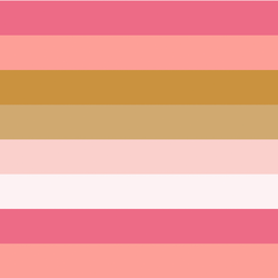 Look Lively Stripe in Just Rosy