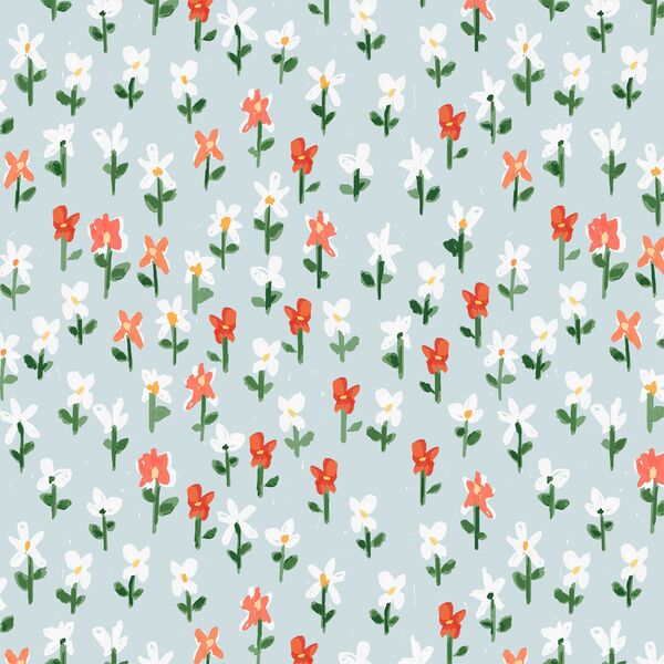Poppy Meadow in Dew