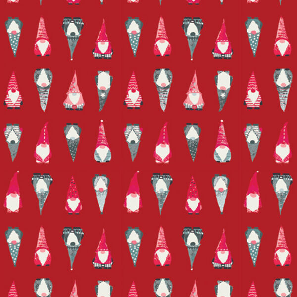 Playful Gnomes in Berry