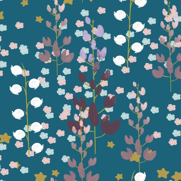 Misty Meadow in Dark Topaz