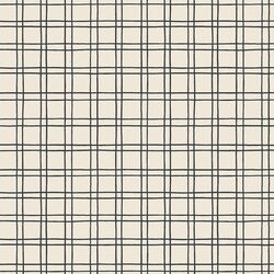Spooky Plaid in Bone