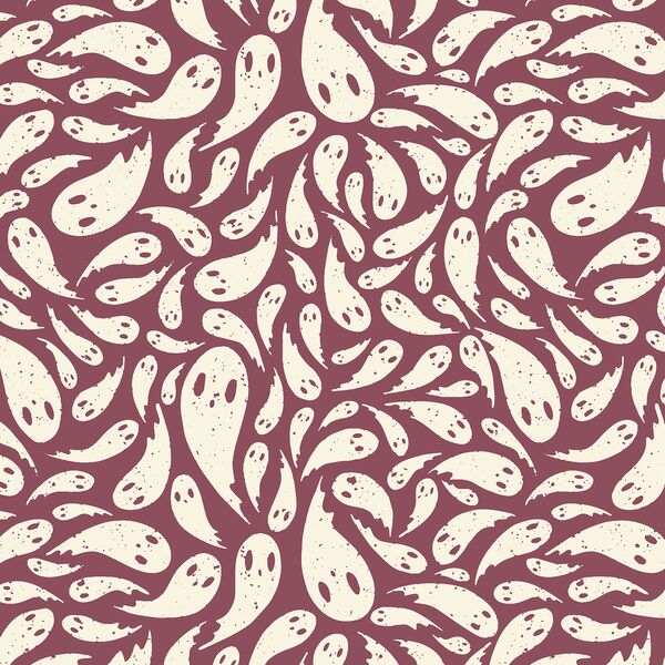 Ghostly Gaze in Dried Rose