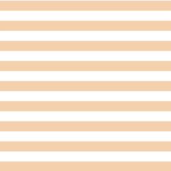 Horizontal Candy Stripe in Nectar