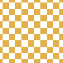 Garden Checkerboard in Daisy Yellow