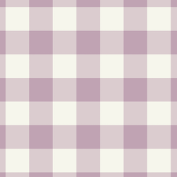 Large Springtime Gingham in Lilac