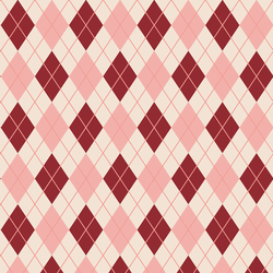 Winter Argyle in Pink