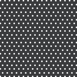 Winter Dot in White on Dark Grey