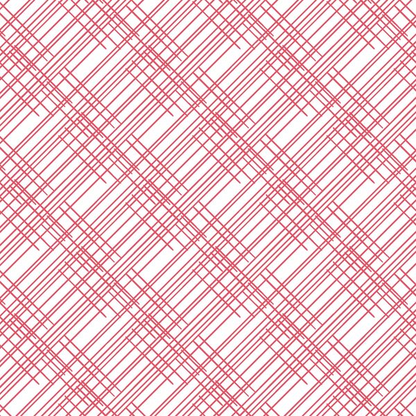 Thatched in Passion on White