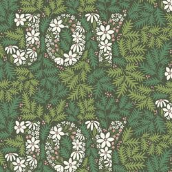 Evergreen Joy in Winter Forest