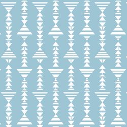 Little Tribal Stripe in Bluebell