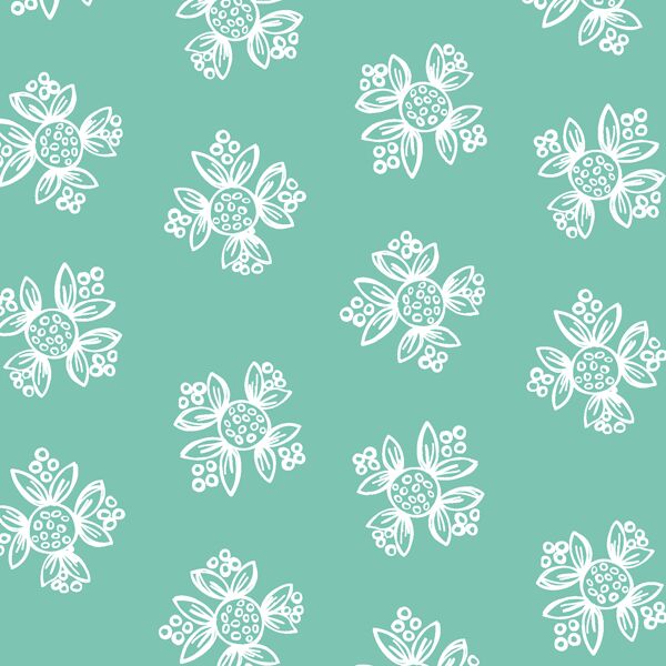 Folksy Floral in Succulent