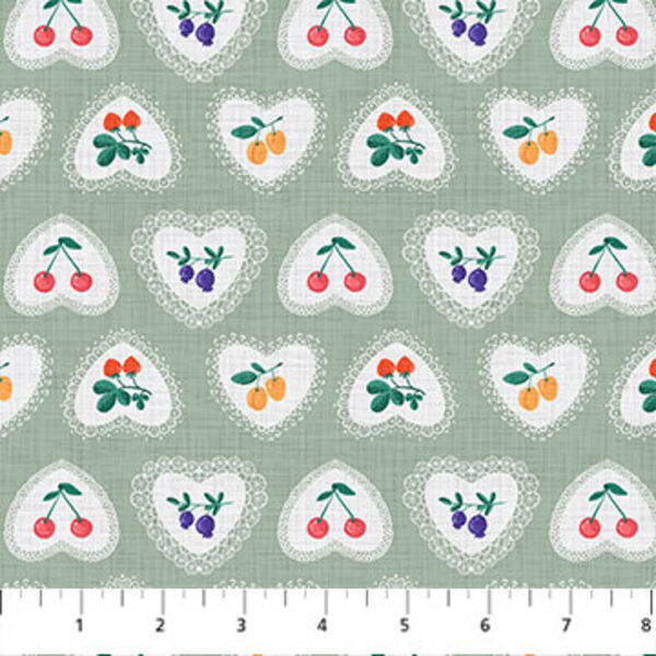 Doilies in Green