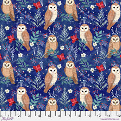 Owl Magic in Blue