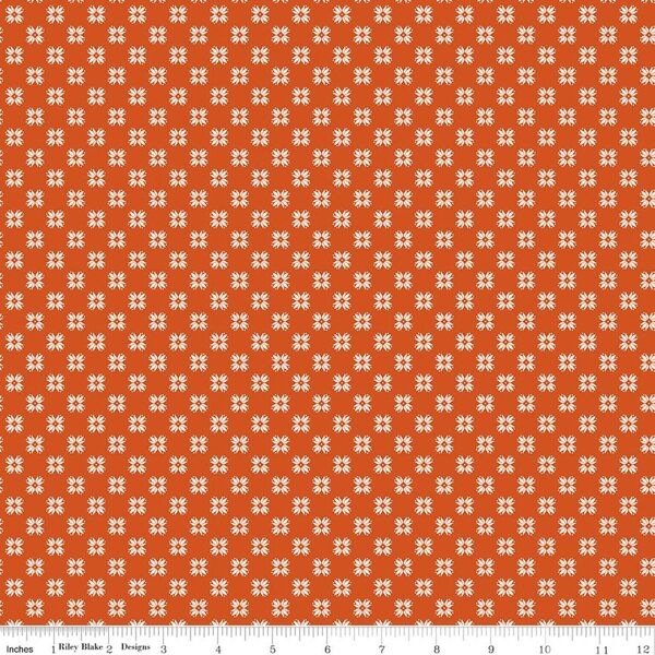 Quilting in Pumpkin