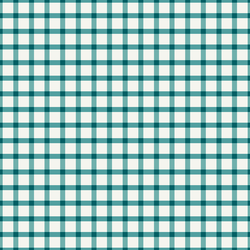 Polar Plaid in Teal