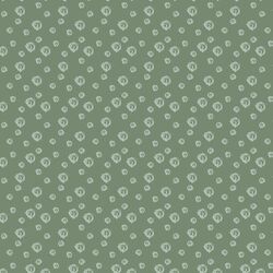 Sketched Dot in Muted Aqua on Soft Pine