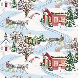 Dashing Through the Snow in Merry