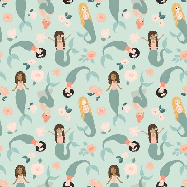 Mermaid Garden in Wave
