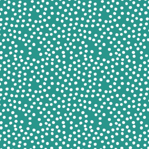 Little Tossed Dot in Jade Green