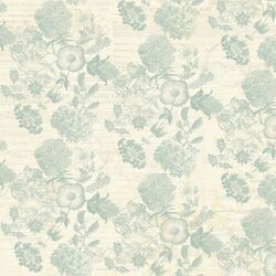 Fauna in Cream Teal