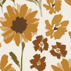 Big Golden Garden in Cream