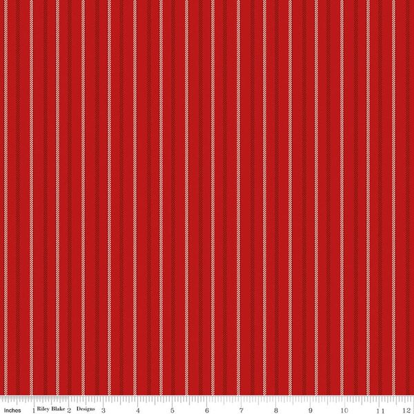 Stripes in Red