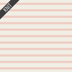 Striped Apart Knit in Rose